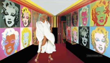 Pop Werke - Marilyn Monroe Dancer POP Künstler